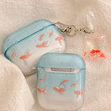 Boogzel Apparel Goldfish Aesthetic AirPods Case, view 6
