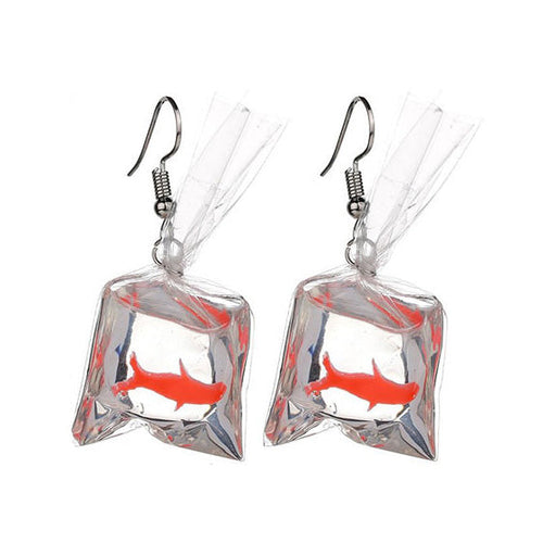 Boogzel Apparel Goldfish Aesthetic Earrings
