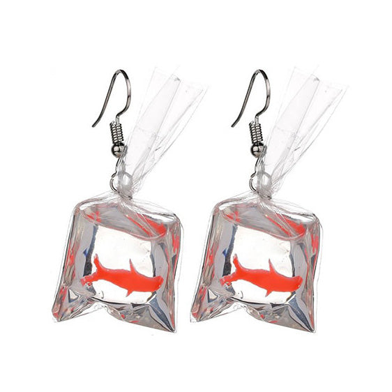 Boogzel Apparel Goldfish Aesthetic Earrings