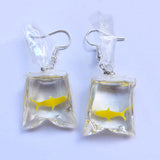 Boogzel Apparel Goldfish Aesthetic Earrings, view 2