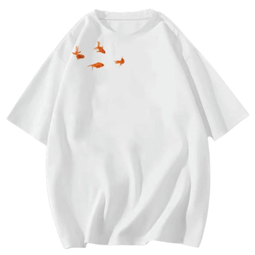 Boogzel Apparel Goldfish Aesthetic Graphic Tee