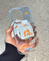 Boogzel Apparel Goldfish Aesthetic iPhone Case, view 2