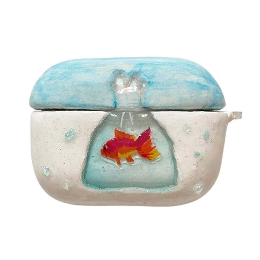 Boogzel Apparel Goldfish Aesthetic AirPods Case