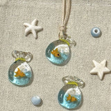 Boogzel Apparel Goldfish Pendant Necklace, view 3