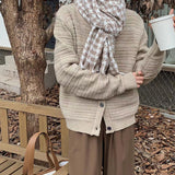 Boogzel Apparel Good Manners Houndstooth Scarf, view 6