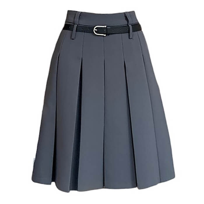 Boogzel Apparel Good Manners Midi Pleated Skirt