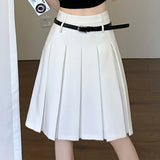 Boogzel Apparel Good Manners Midi Pleated Skirt, view 2