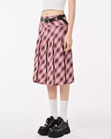 Boogzel Apparel Good Manners Plaid Kilt Skirt, view 4