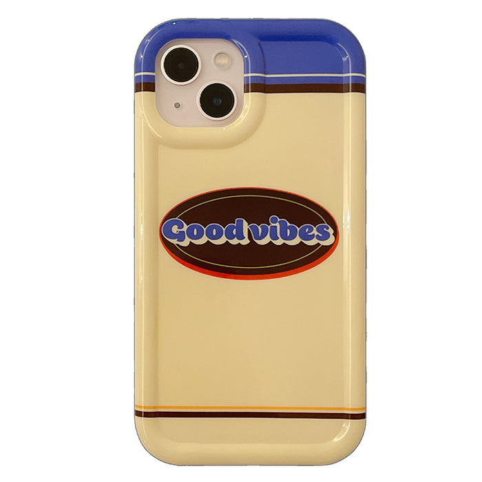 Boogzel Apparel Good Vibes Aesthetic iPhone Case