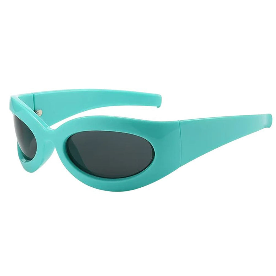 Boogzel Apparel Gossip Goes Around Chunky Sunglasses