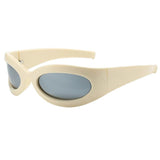 Boogzel Apparel Gossip Goes Around Chunky Sunglasses, view 6