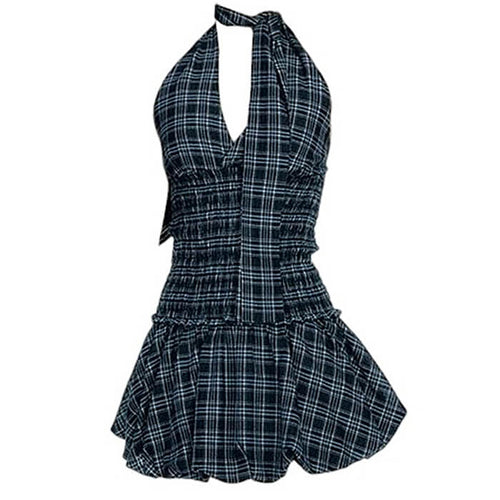 Boogzel Apparel Gossip Goes Around Halter Top & Bubble Skirt