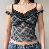 Boogzel Apparel Gossip Goes Around Lace Top, view 4