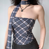 Boogzel Apparel Gossip Goes Around Scarf Neck Top, view 2