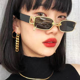 Boogzel Apparel Gossip Goes Around Sunglasses, view 5