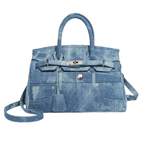 Boogzel Apparel Gossip Team Denim Handbag
