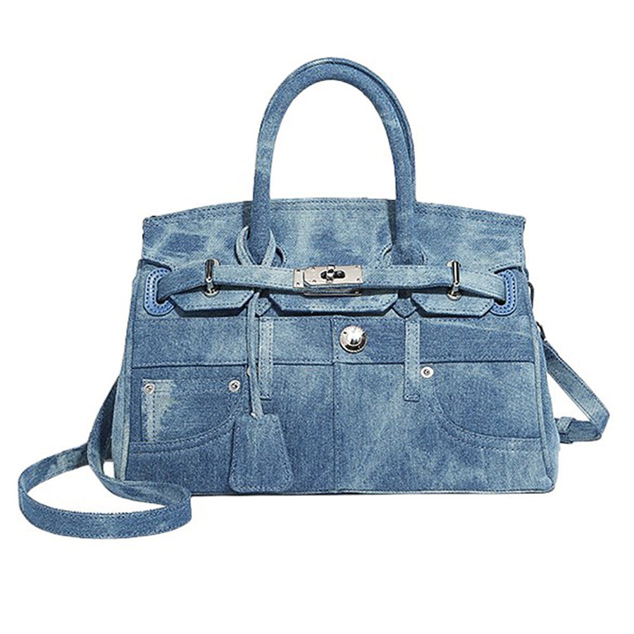 Boogzel Apparel Gossip Team Denim Handbag