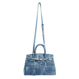Boogzel Apparel Gossip Team Denim Handbag, view 3