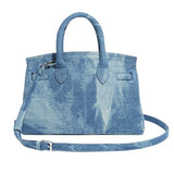 Boogzel Apparel Gossip Team Denim Handbag, view 5