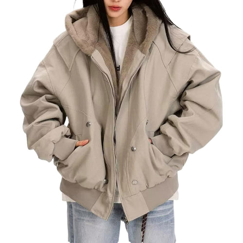 Boogzel Apparel Gossip Team Fleece Bomber Jacket
