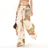Boogzel Apparel Gossip Team Floral Cargo Pants, view 3