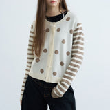 Boogzel Apparel Gossip Team Polka Dot Cardigan, view 6