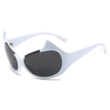 Boogzel Apparel Gotham Cat Eye Sunglasses, view 2