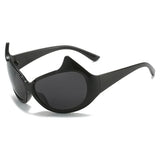 Boogzel Apparel Gotham Cat Eye Sunglasses, view 3
