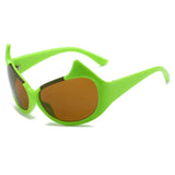Boogzel Apparel Gotham Cat Eye Sunglasses, view 5