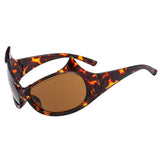 Boogzel Apparel Gotham Cat Eye Sunglasses, view 6