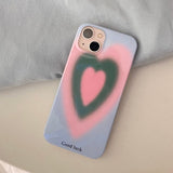 Boogzel Apparel Gradient Heart iPhone Case, view 4