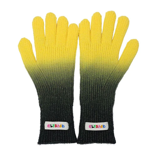 Boogzel Apparel Gradient Ribbed Gloves