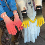 Boogzel Apparel Gradient Ribbed Gloves, view 4
