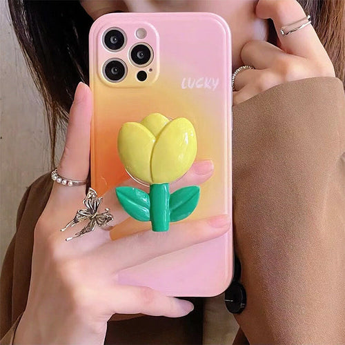 Boogzel Apparel Gradient Tulip iPhone Case