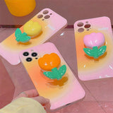 Boogzel Apparel Gradient Tulip iPhone Case, view 2
