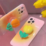 Boogzel Apparel Gradient Tulip iPhone Case, view 3