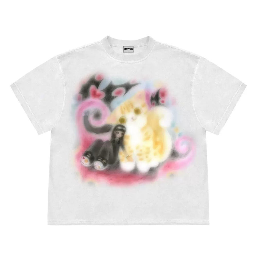 Boogzel Apparel Graffiti Dreams Cat Shirt
