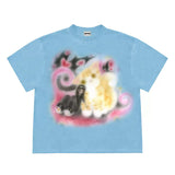 Boogzel Apparel Graffiti Dreams Cat Shirt, view 3