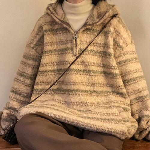 Boogzel Apparel Grandma Aesthetic Fleece Pullover