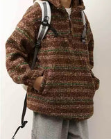 Boogzel Apparel Grandma Aesthetic Fleece Pullover, view 6