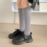 Boogzel Apparel Grandma Aesthetic Knee High Socks, view 5