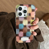 Boogzel Apparel Grandma Aesthetic Patchwork iPhone Case, view 4