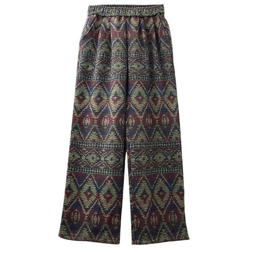 Boogzel Apparel Grandma Aesthetic Patterned Pants