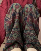 Boogzel Apparel Grandma Aesthetic Patterned Pants, view 3