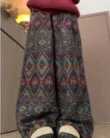 Boogzel Apparel Grandma Aesthetic Patterned Pants, view 5