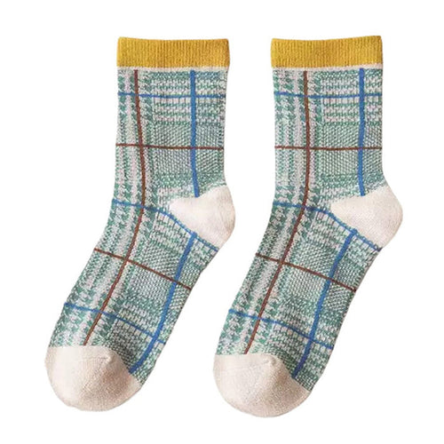 Boogzel Apparel Grandma Plaid Socks