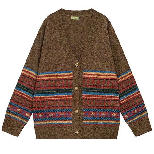 Boogzel Apparel Grandpa Aesthetic Oversized Cardigan