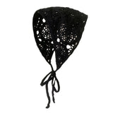 Boogzel Apparel Granny Crochet Head Scarf, view 2