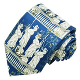 Boogzel Apparel Greece Mediterranean Print Tie, view 3
