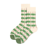 Boogzel Apparel Green Aesthetic Crew Socks, view 2
